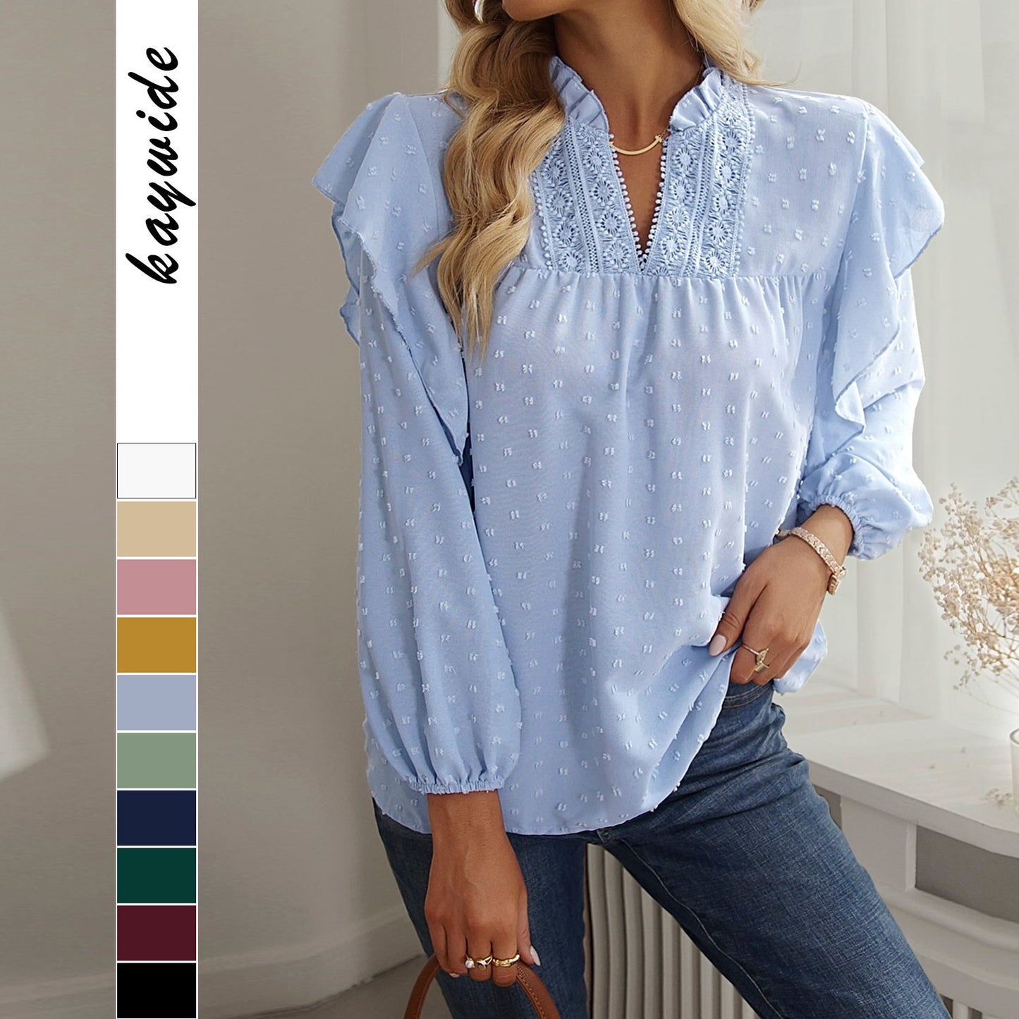Lunairis Lace Flare Jacket