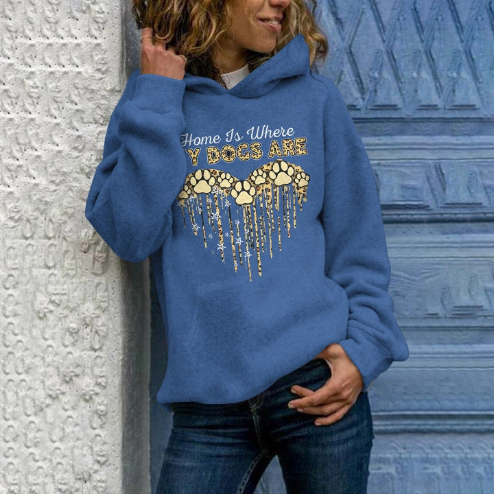WildVibe Animal Print Hoodie