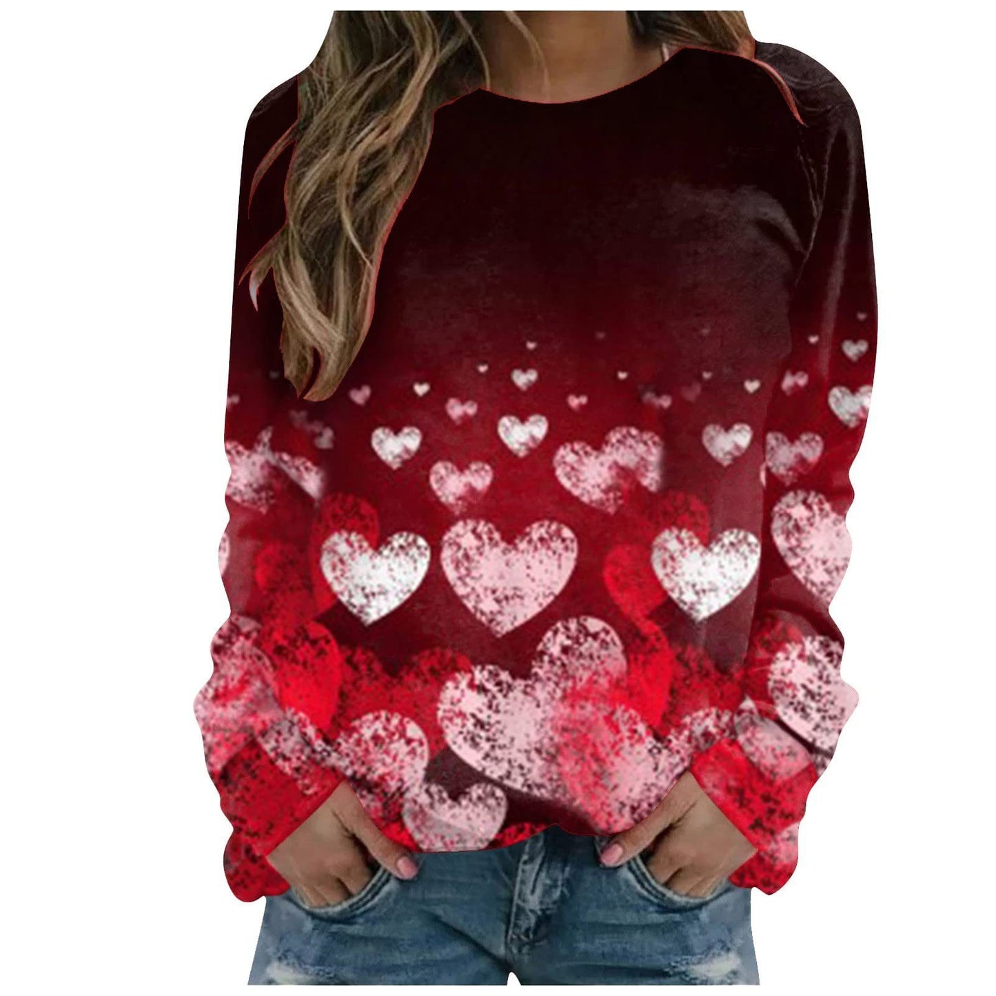 PrintEase Loose Sweatshirt