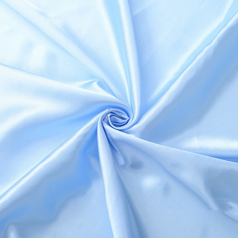 Colored Satin Fabric With Imitation Silk