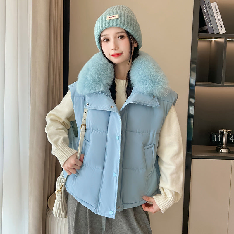 Arctica Luxe Fur-Trim Vest