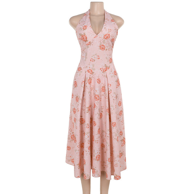 Seraphina Bloom Halter Dress