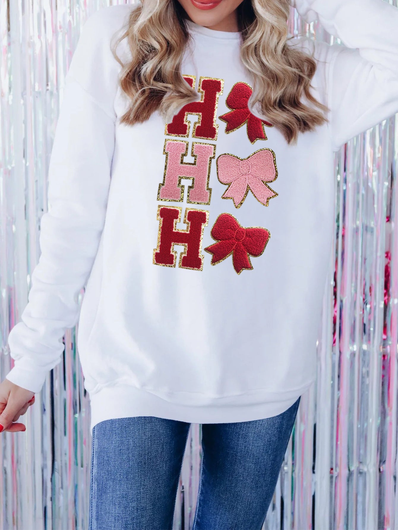FestiveGleam Sequin Hoodie 2024