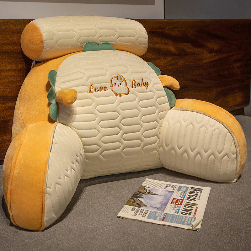 Bed Latex Ice Silk Bedside Cushion
