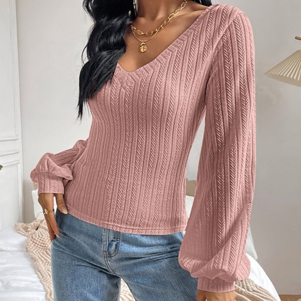 : The ÉlanTwist Knit Top