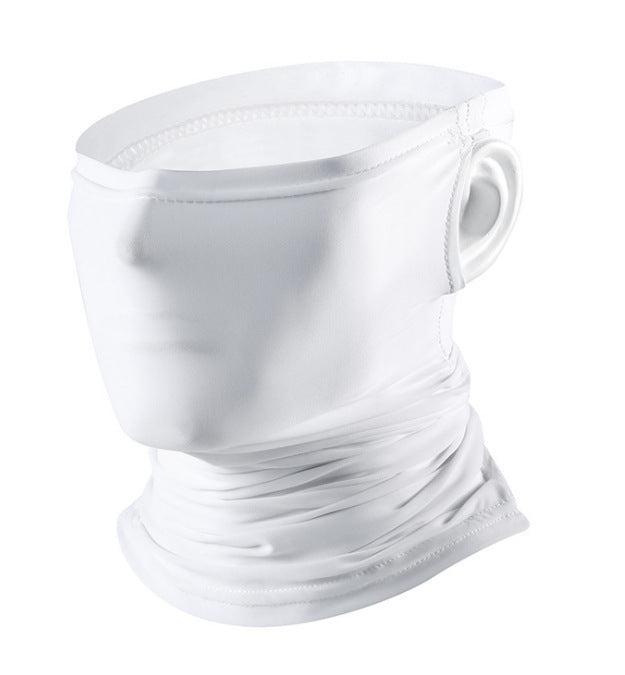 Summer Ice Silk Sunscreen Riding Mask Men Outdoor