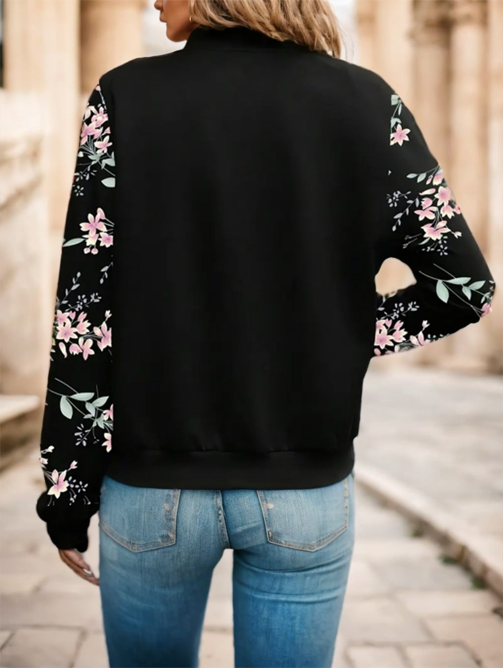 BloomRush Zip-Up Jacket
