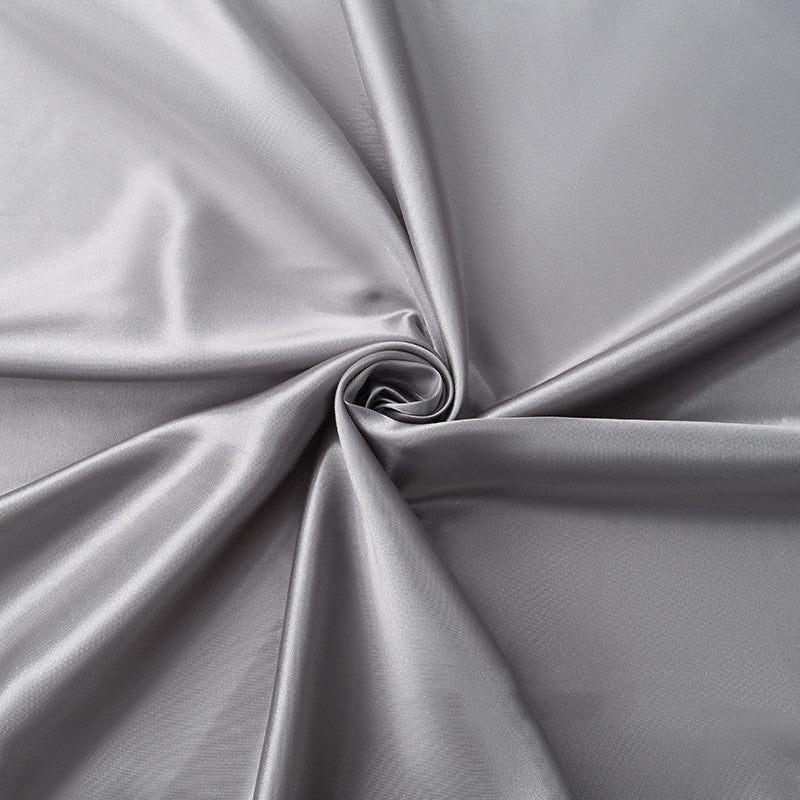Colored Satin Fabric With Imitation Silk