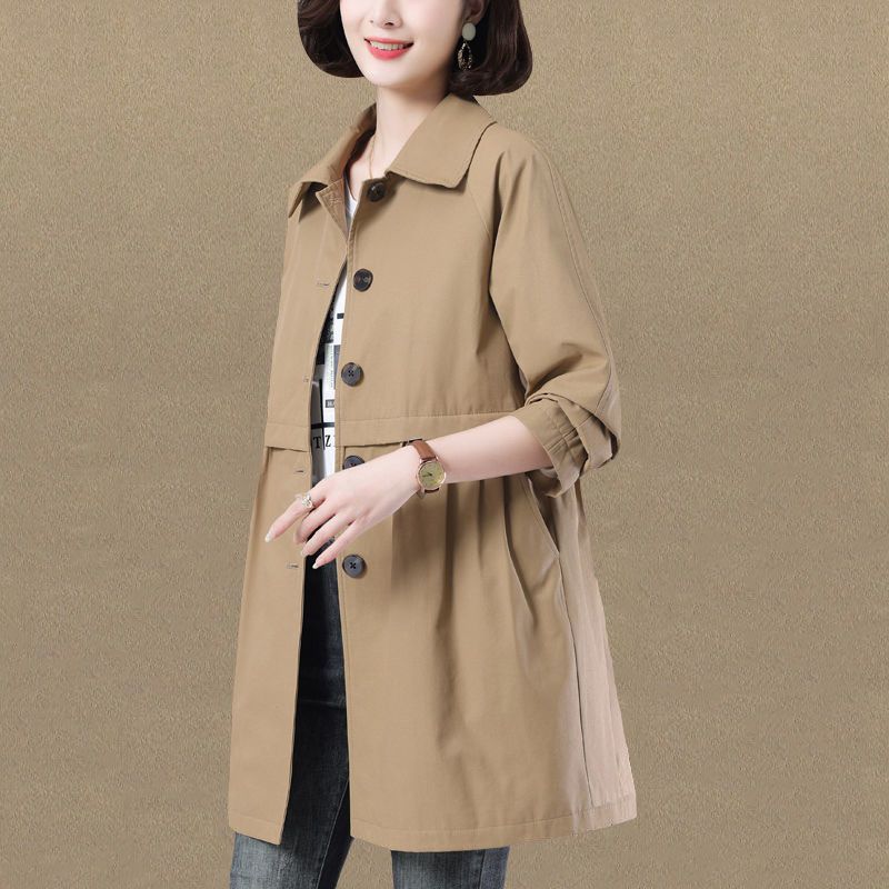 SvelteLine Waist Trench Coat