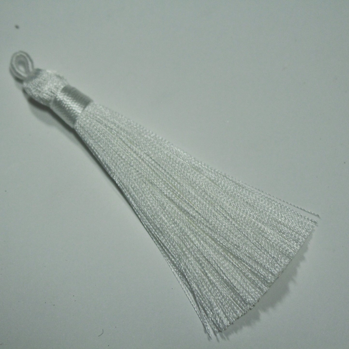 Chinese Knot Bookmark Polyester Faux Ice Silk Coil Tassel Tassels