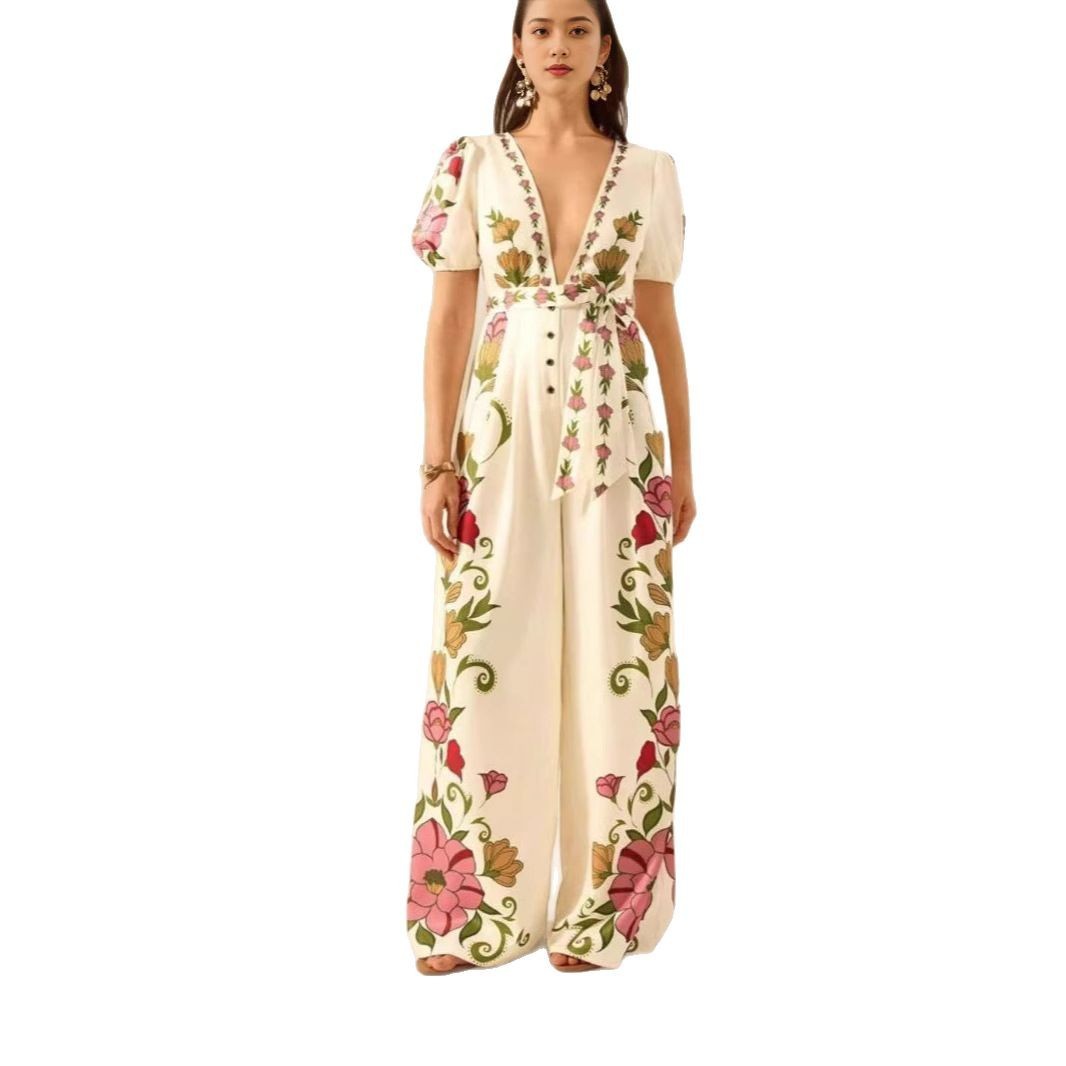 VeraLuxe Bloom Jumpsuit