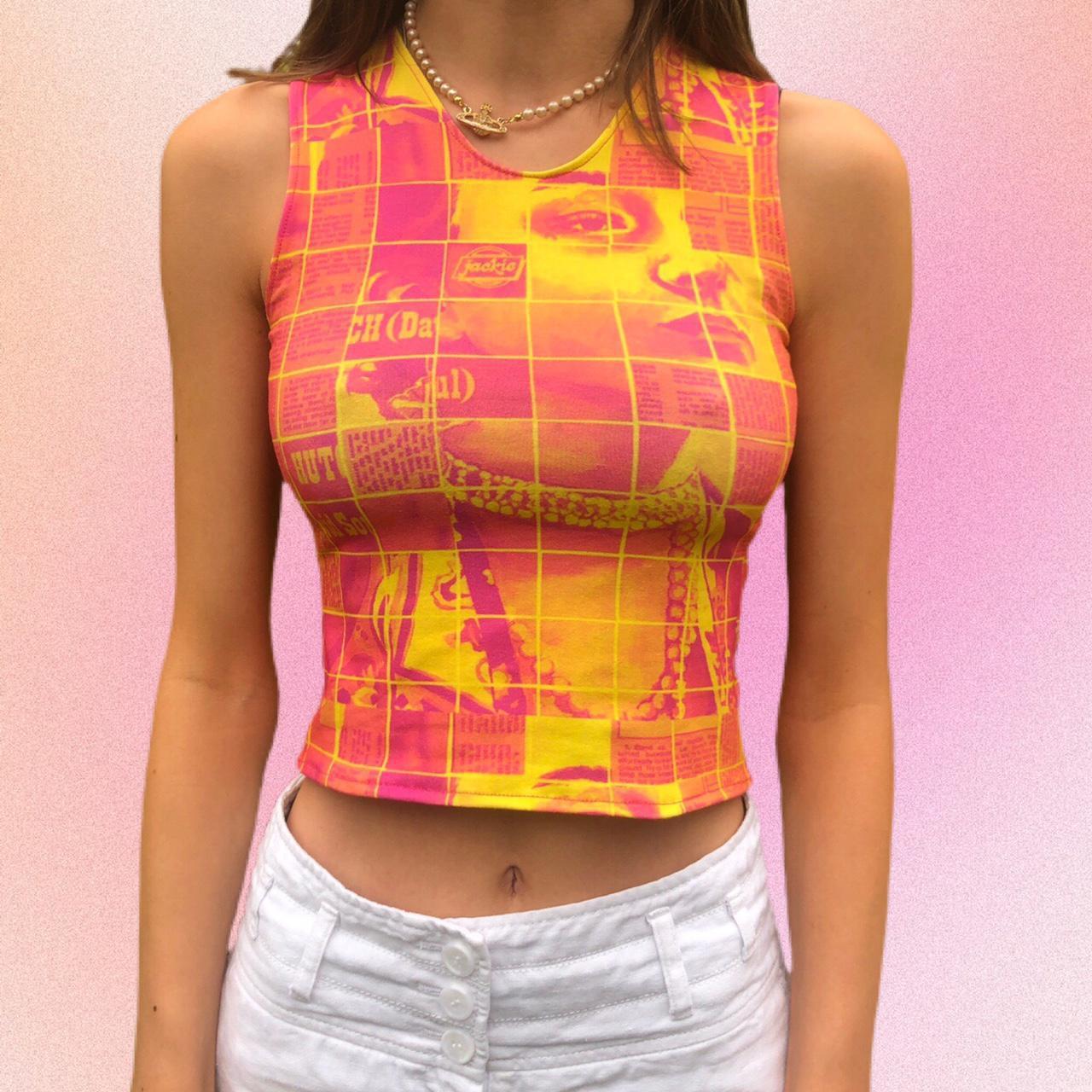 Digital Printing Tight Milk Silk Vest