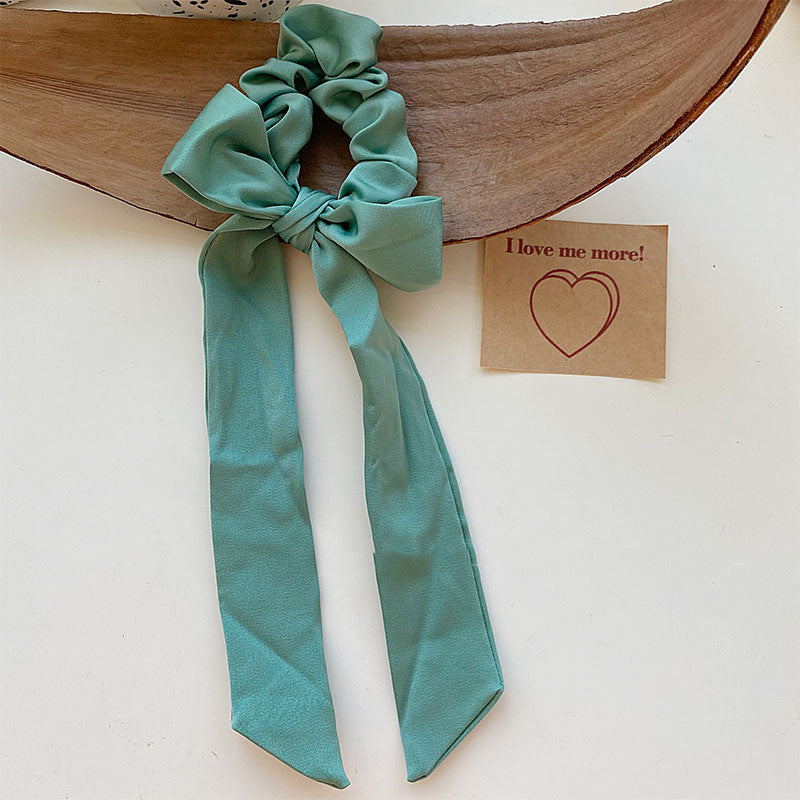 Women's Temperament Silk Bow Hair Band