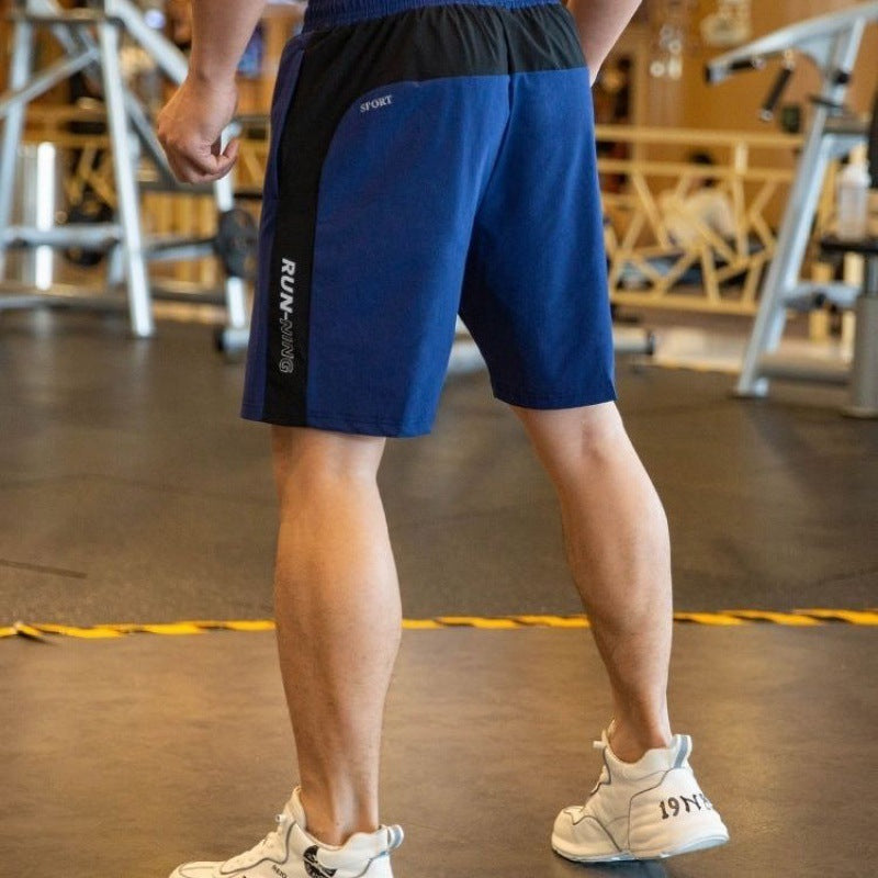 Summer New Ice Silk Quick-drying Running Workout Cropped Pants
