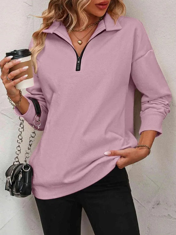 ZipEase Half-Sleeve Pullover
