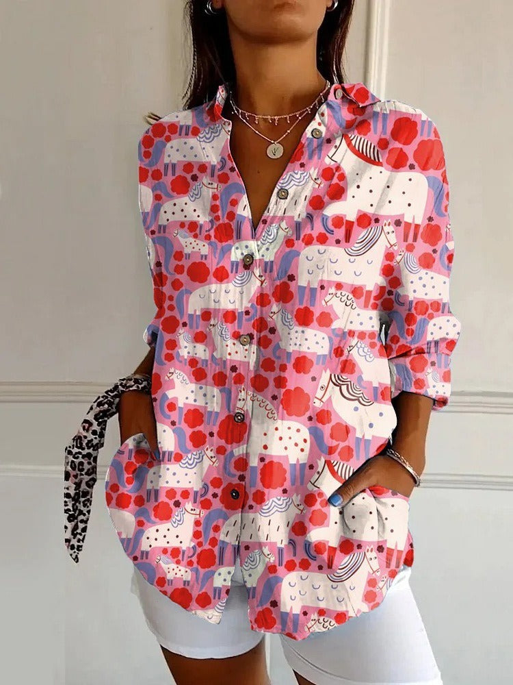 DimensionMuse Printed Top