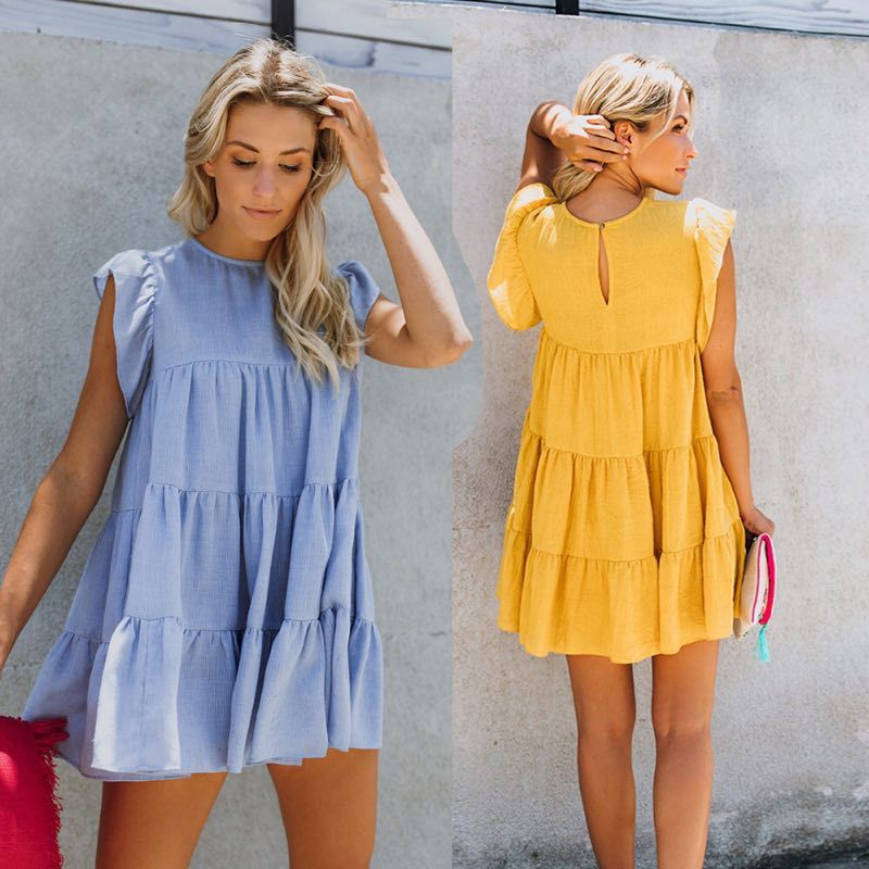 The SugarLuxe Tiered Midi Dress