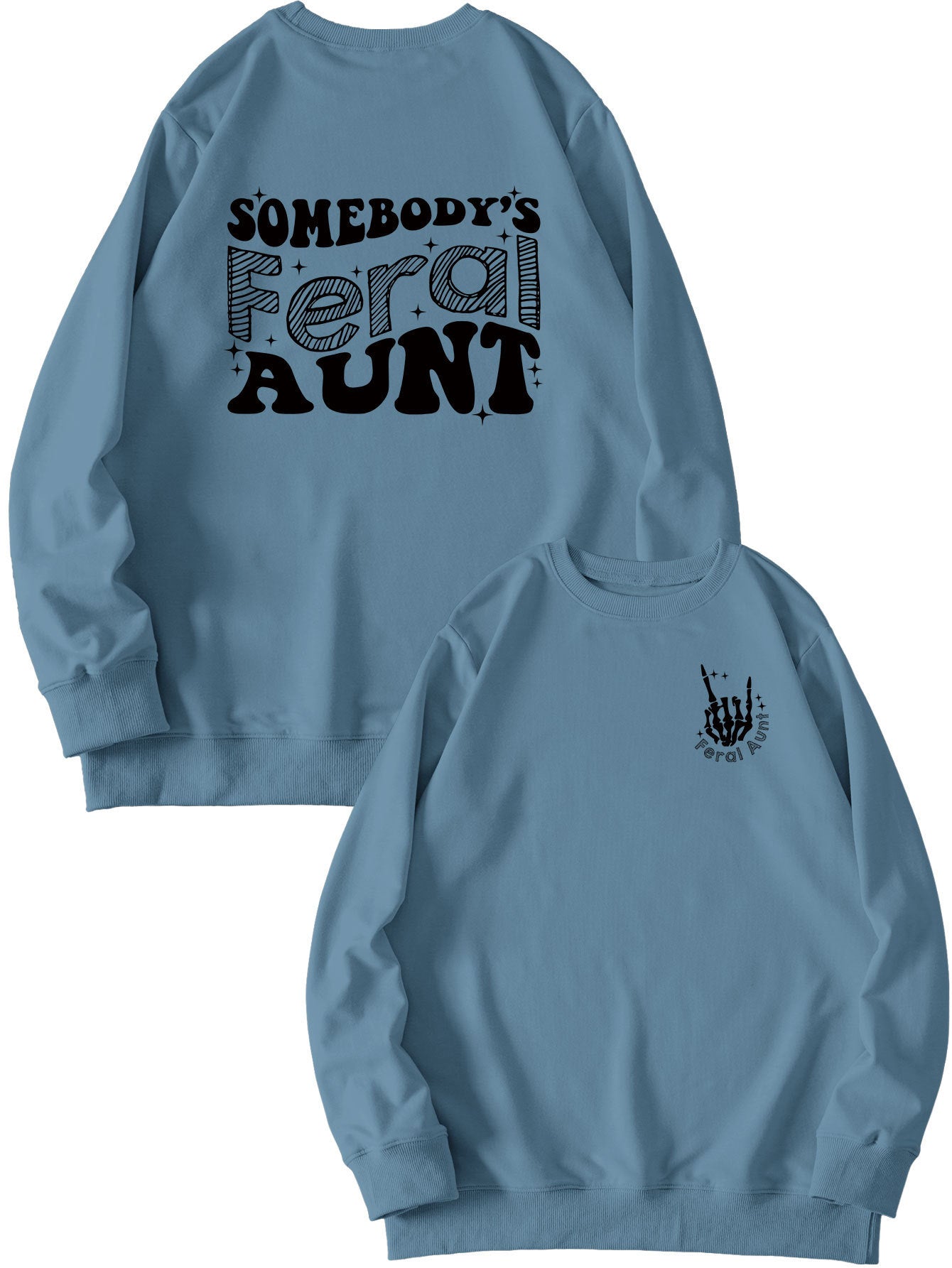 Aurevia Casual Print Sweatshirt