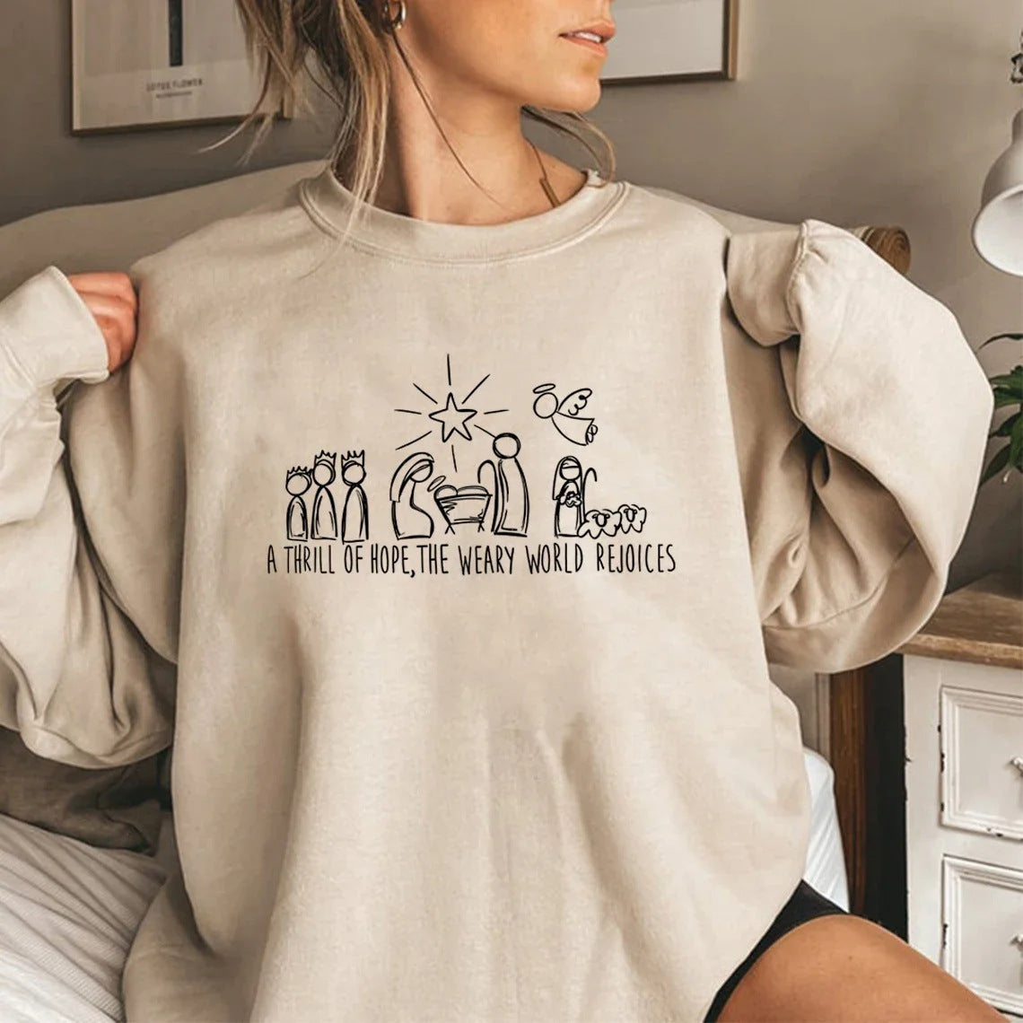 Bethlehem Grace Christmas Sweater