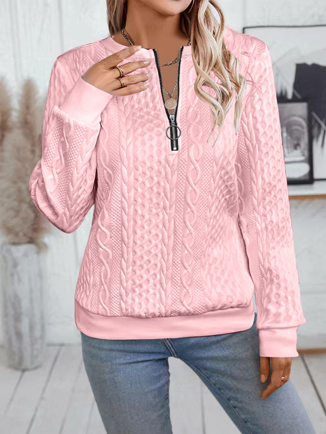 ZipLuxe™ Casual Sweater