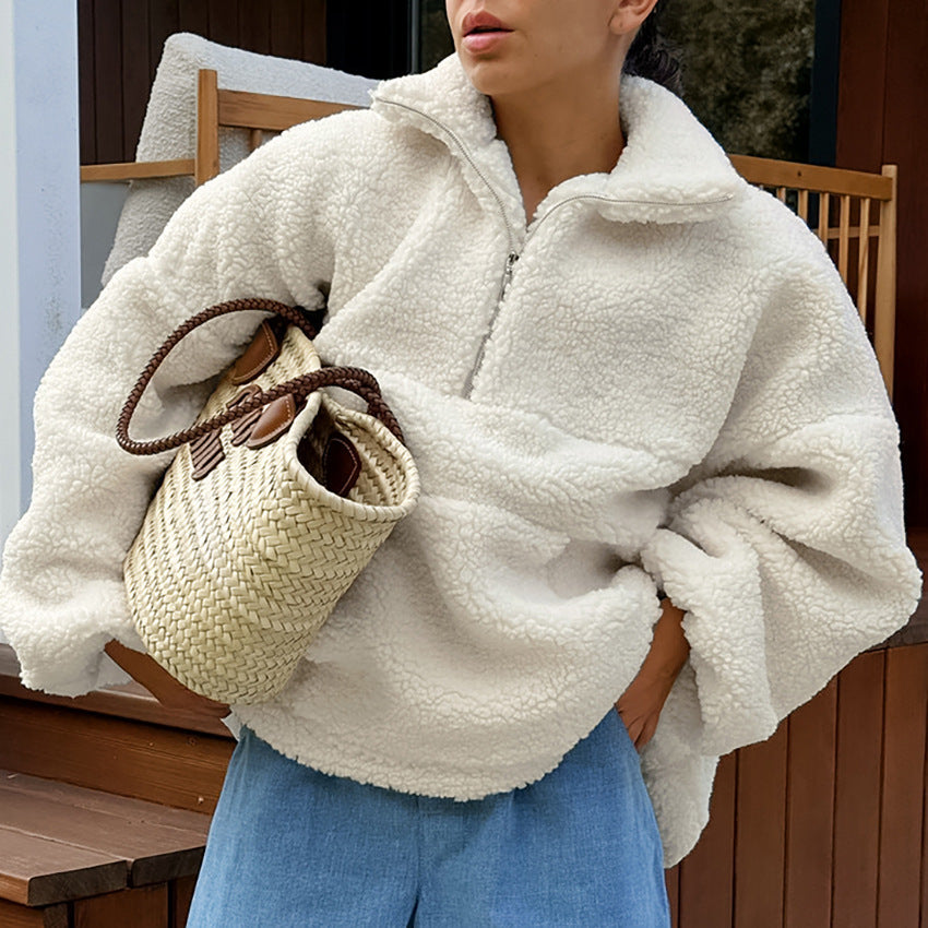 Alpine Cozy Fleece Sweatshirt