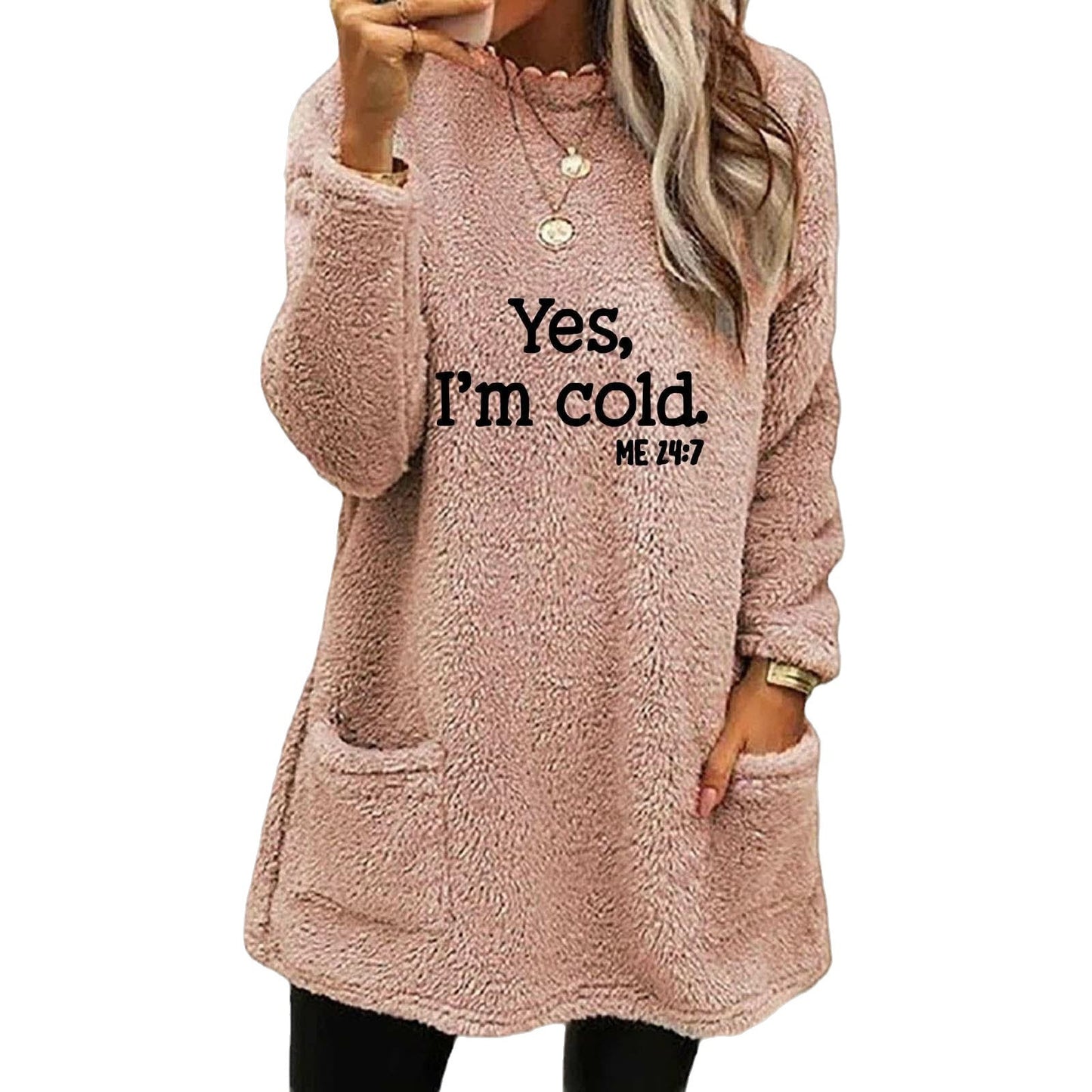 LetterEase Loose Crew Sweatshirt