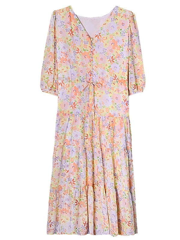 BloomCinch Dress
