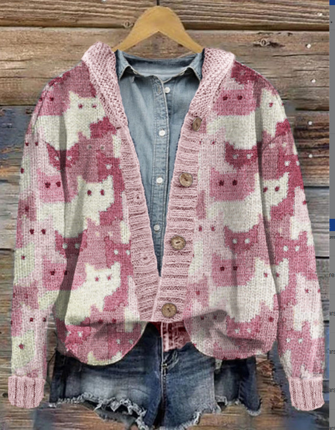 Novara 3D Knit Cardigan