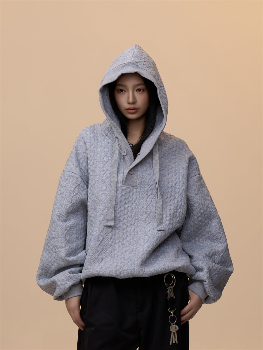 CampusEase Twist Hoodie