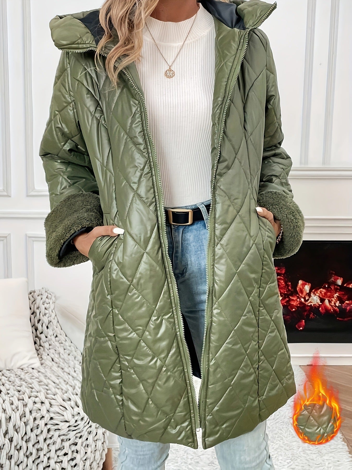 Essential Comfort Cotton Coat
