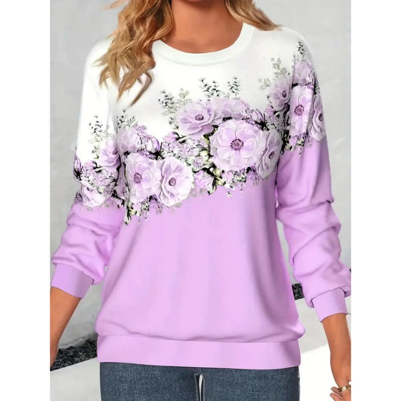 FloraGlow 3D Pullover