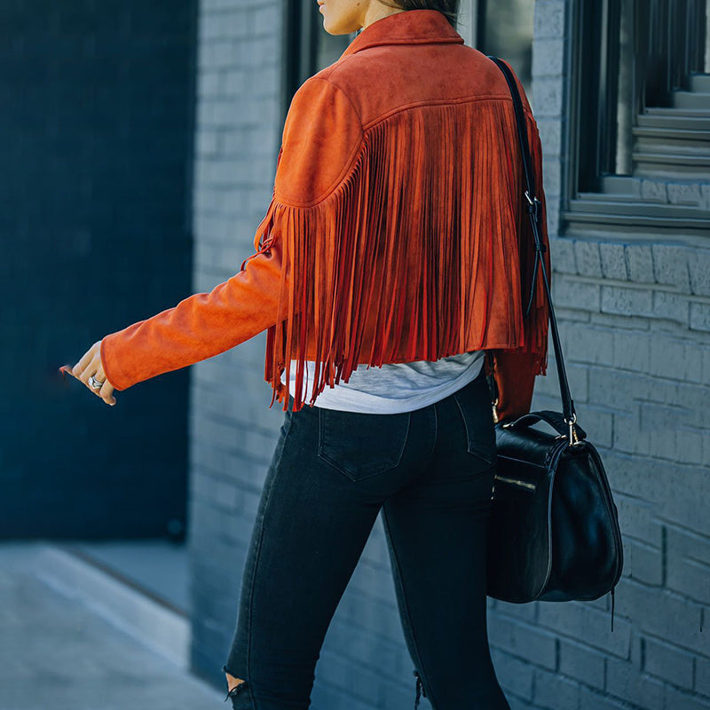 TasselRider Suede Jacket