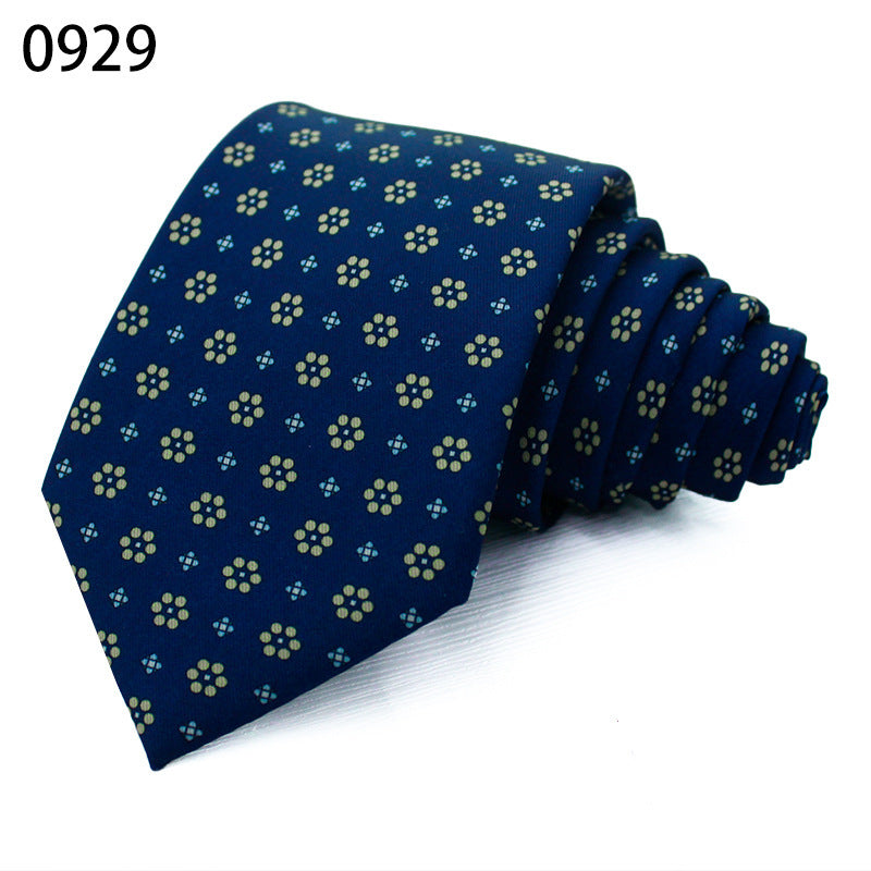 Fashion Polyester Silk Printed Men's Casual Tie