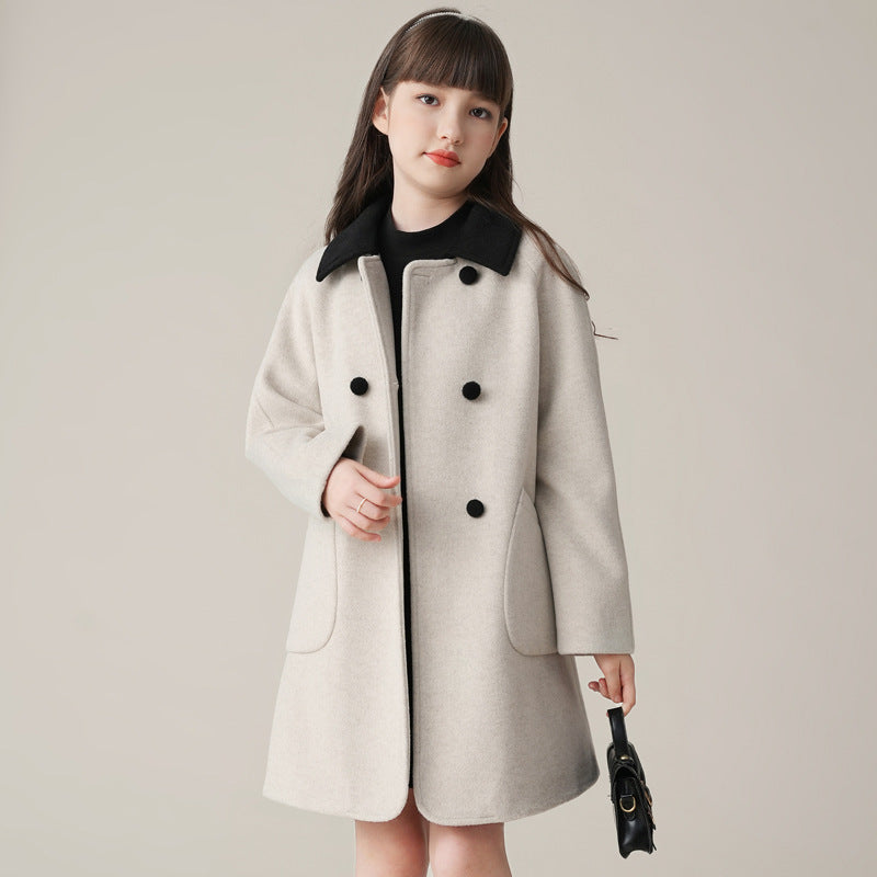 SaddleCharm™ Woolen Coat