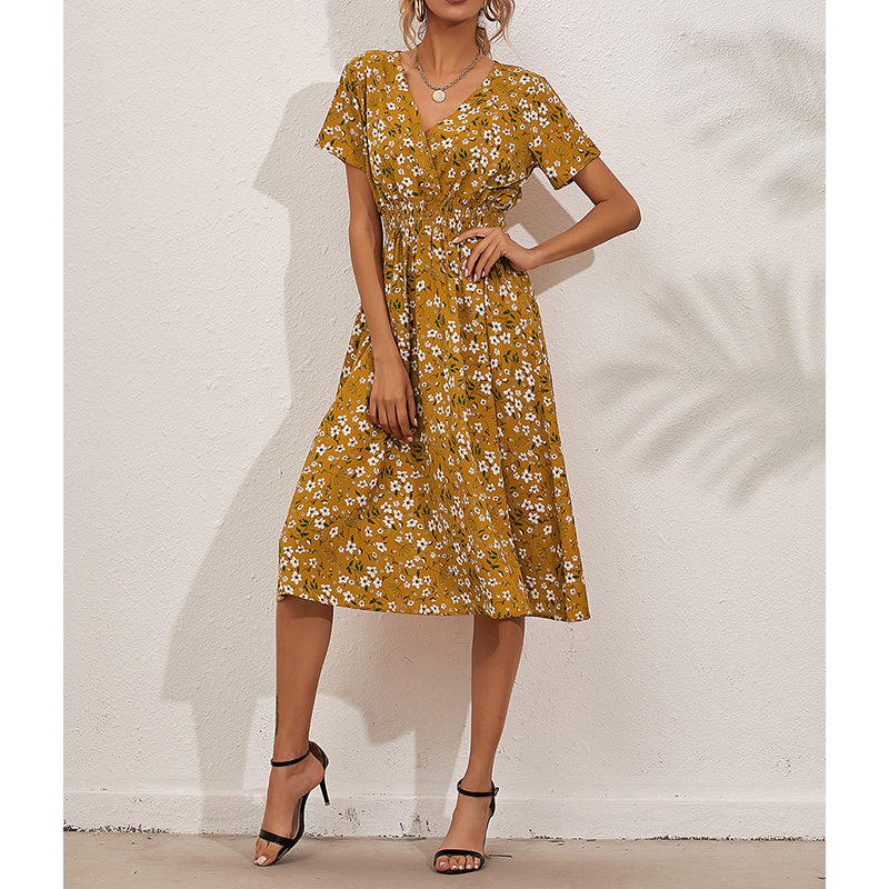 : Zanaya Bloom Boho Mini Dress