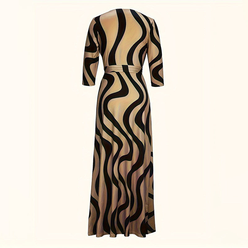 Veralune Grace Belted Maxi Dress