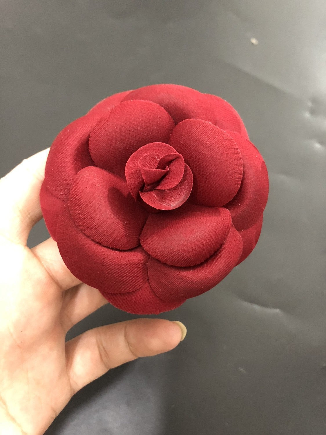 8cm Silk Flower Ornament Plus Brooch Barrettes