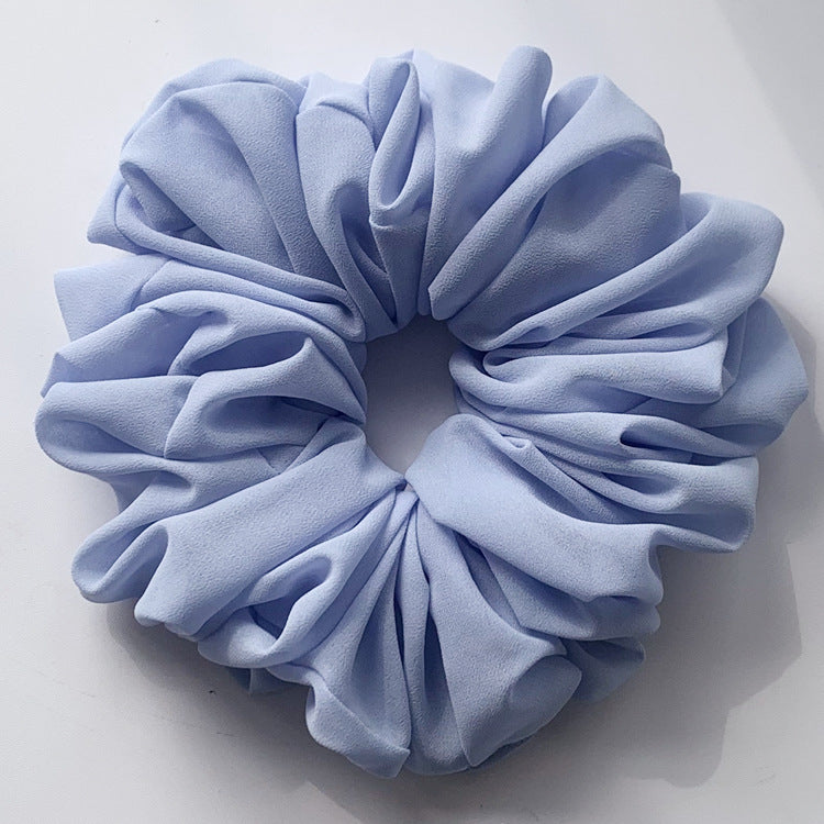 Big Head Bouquet Chiffon Large Intestine Ring Hair Ring