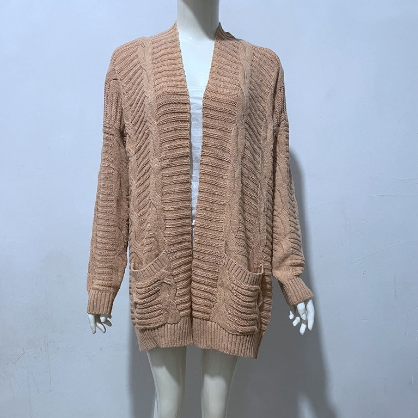 Brayla Twist Knit Coat