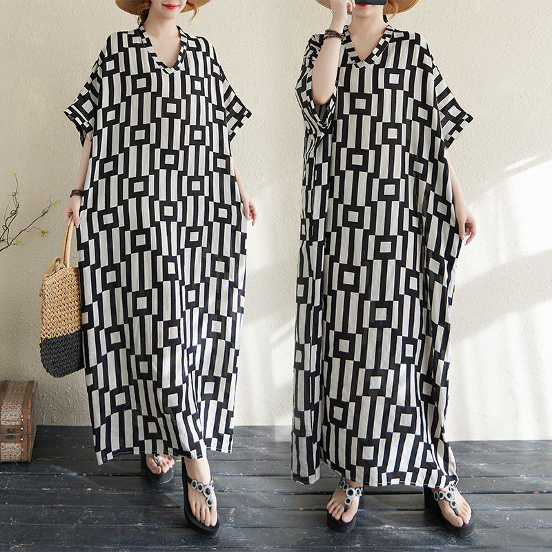 Vintage Veil Comfort Dress