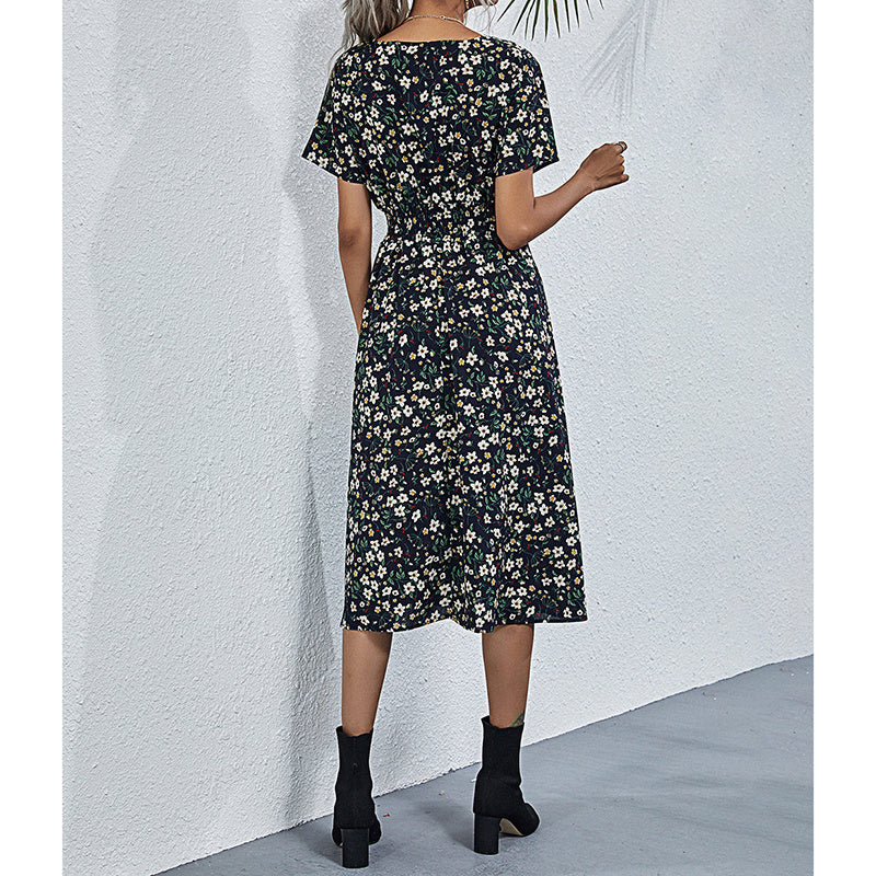 : Zanaya Bloom Boho Mini Dress