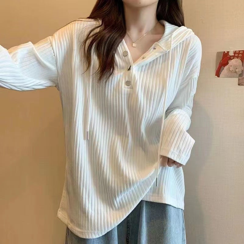 CozyEase Plus Hooded Tee
