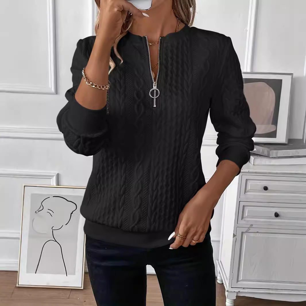 QuiltEase Zipper Pullover