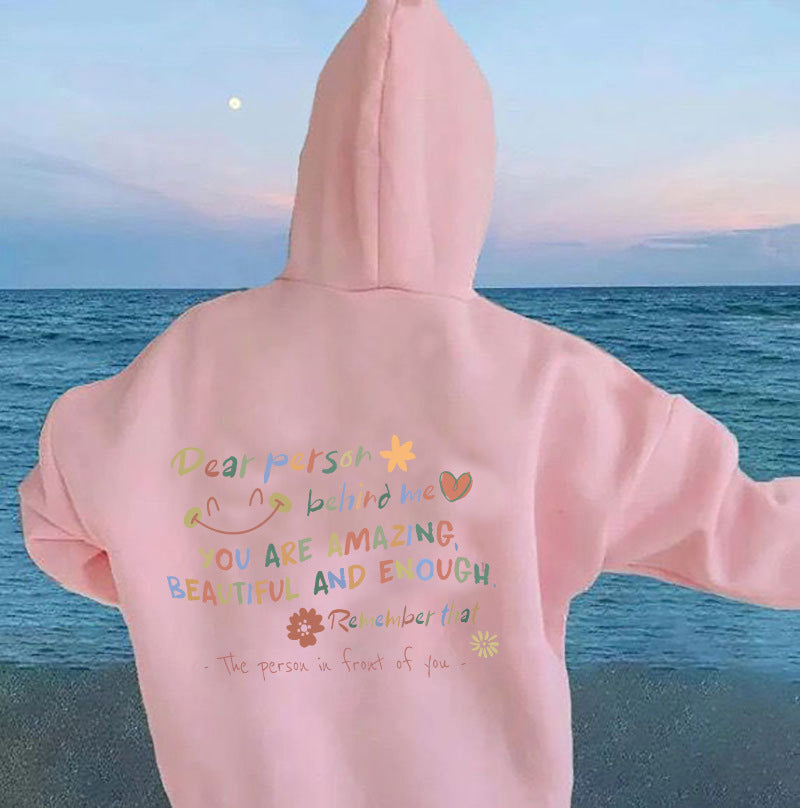 CozyScript Fleece Hoodie