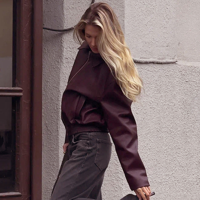 VintageEdge Leather Jacket