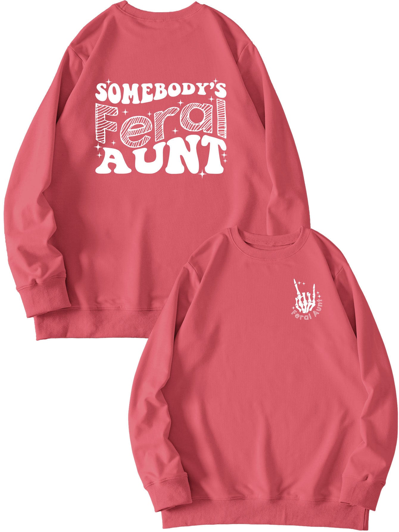 Aurevia Casual Print Sweatshirt