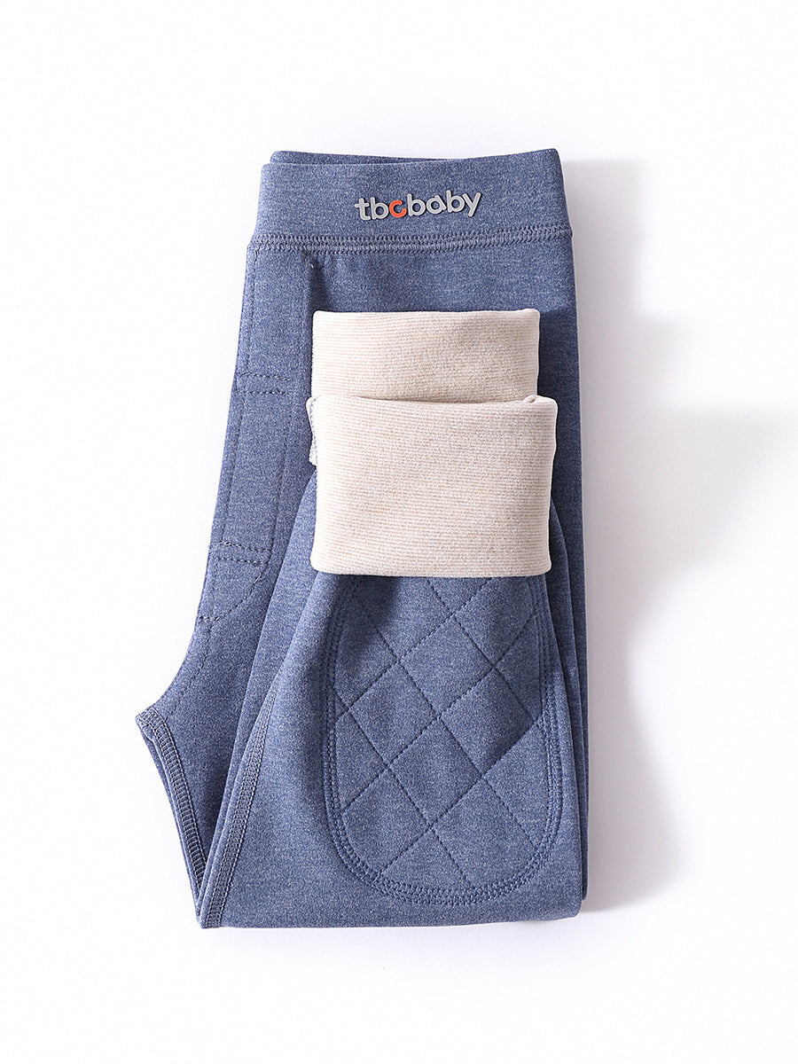 Boys' Silk Dralon Warm-keeping Pants