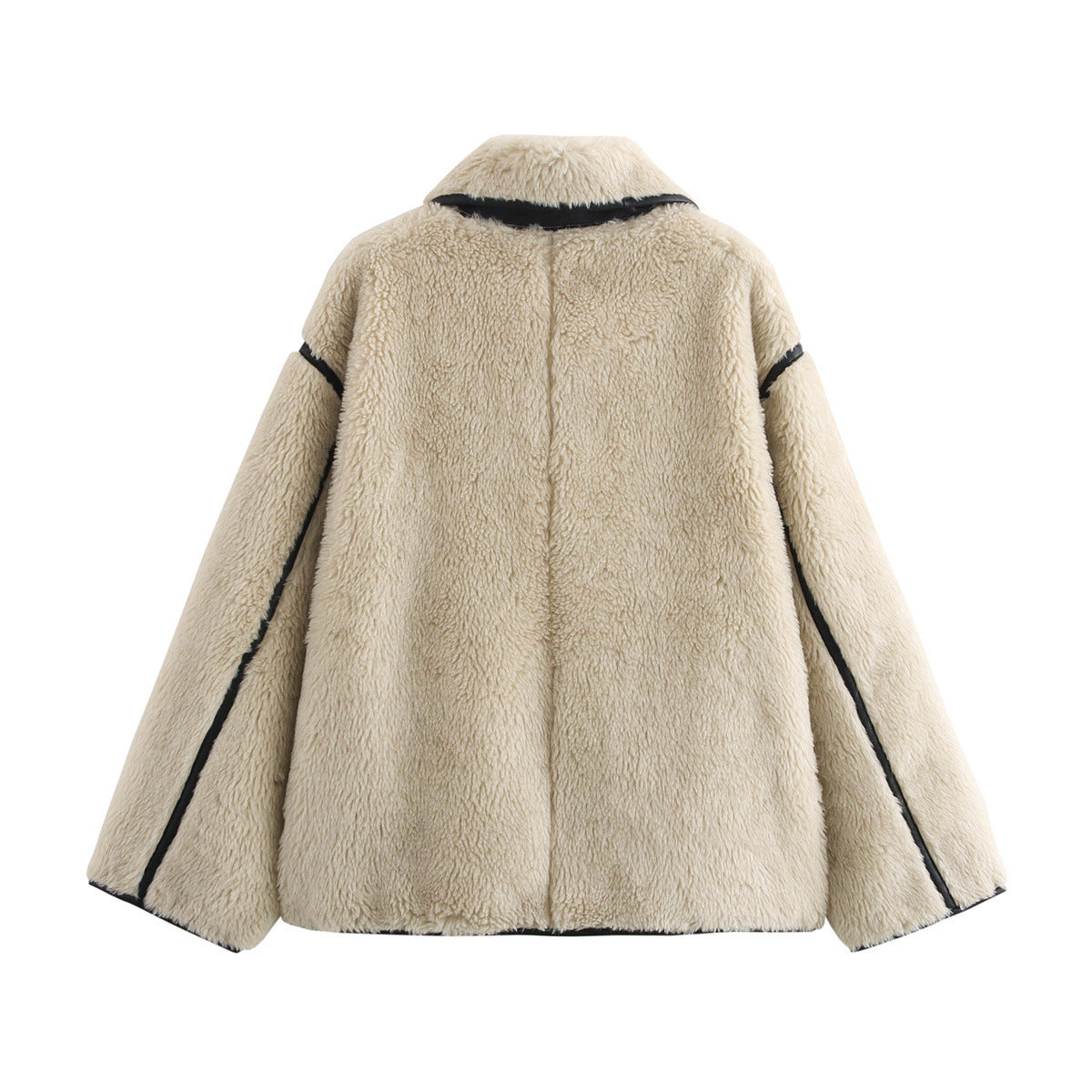 LuxeEmbrace Plush Coat