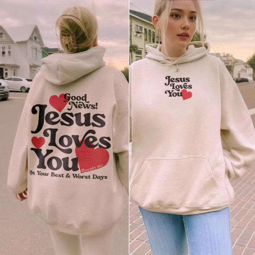 SlouchEase Threaded Hoodie