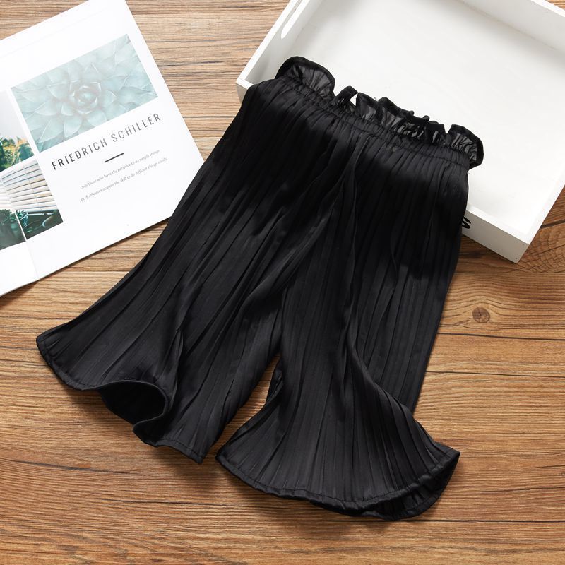 Breathable Ice Silk Wide-leg Pants